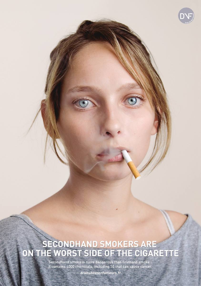 Secondhand Smokers are on the worst side of the cigarette Campaigns of the World®
