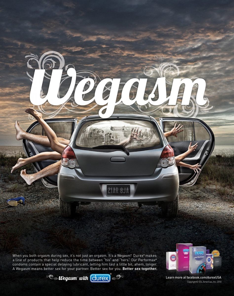 Durex: Wegasm Car WWF Magnetic Poster Campaigns of the World®