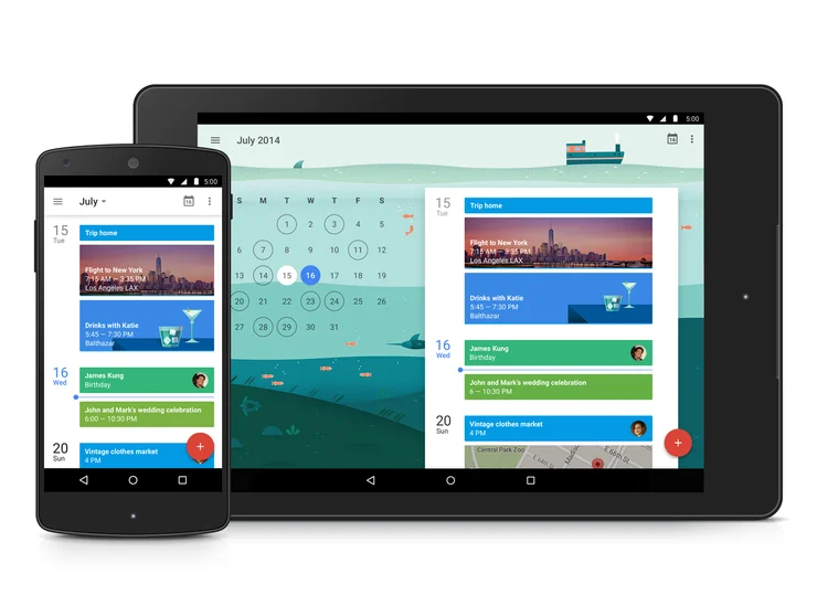 A new day for google calendar