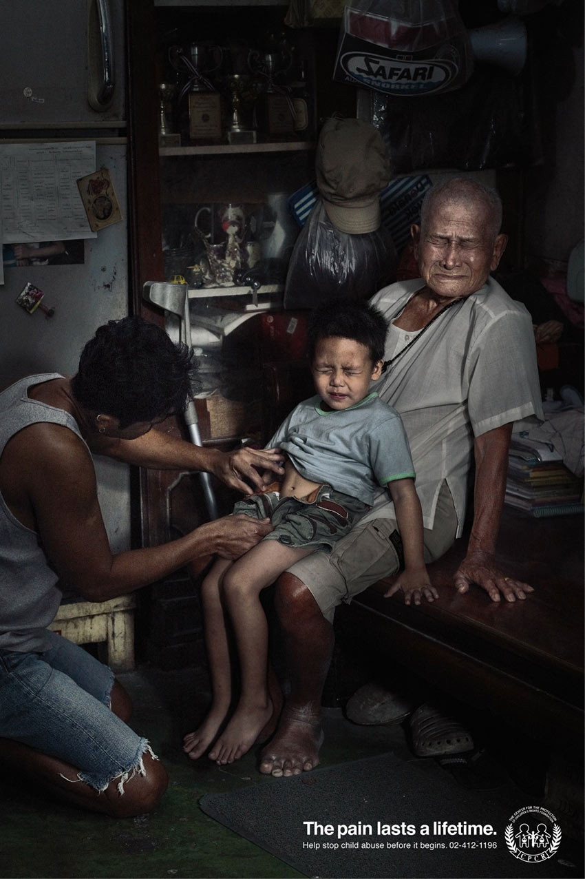 The Pain Lasts A Lifetime A Powerful Ad By CPCR Campaigns Of The World   Cpcr2 