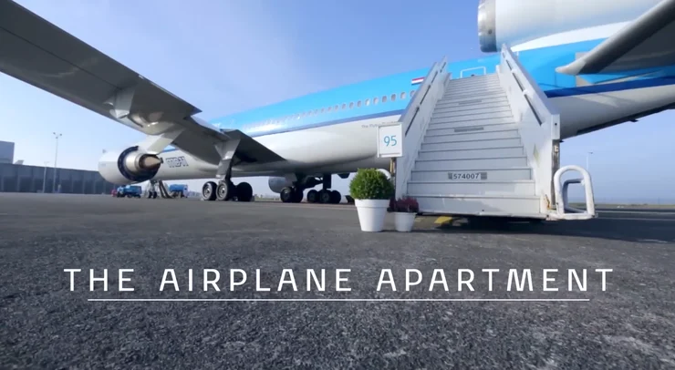 Klm the airplane apartment