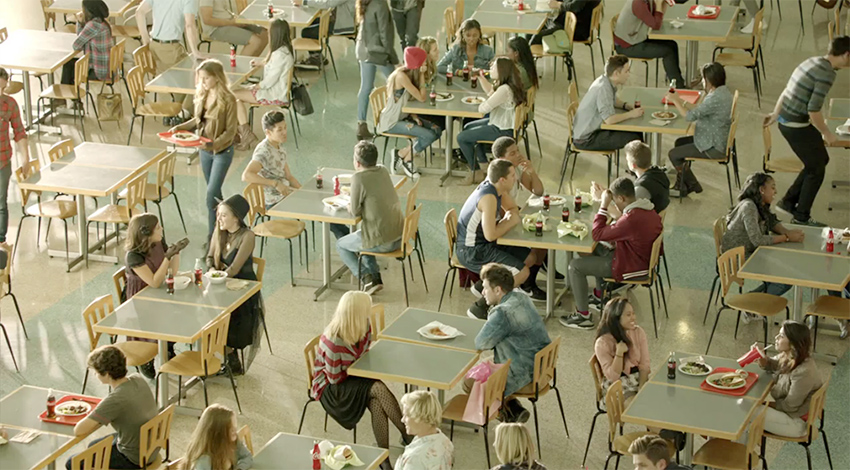 Coca-Cola - Food Court durex turn off turn on Campaigns of the World®