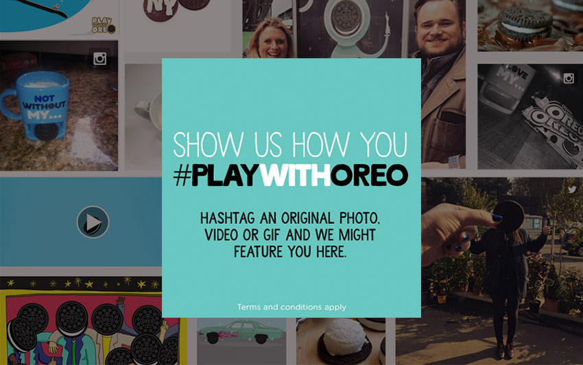 Show how you "Play With Oreo" play with oreo Campaigns of the World®