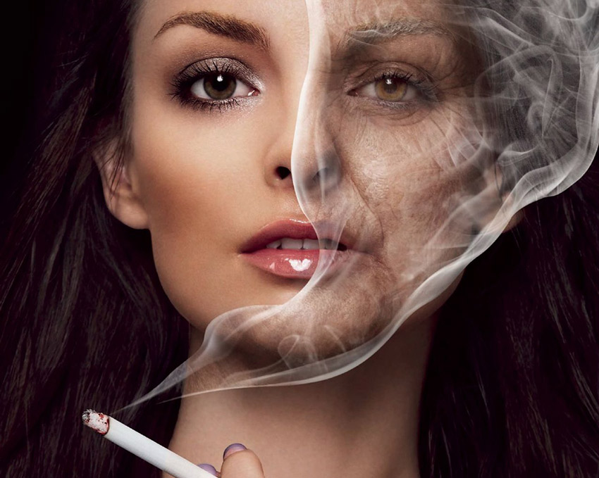 Your Beauty, Up in smoke. Etisalat Yellow Pages Campaigns of the World®