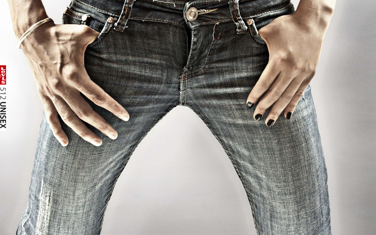Необычные джинсы мужские