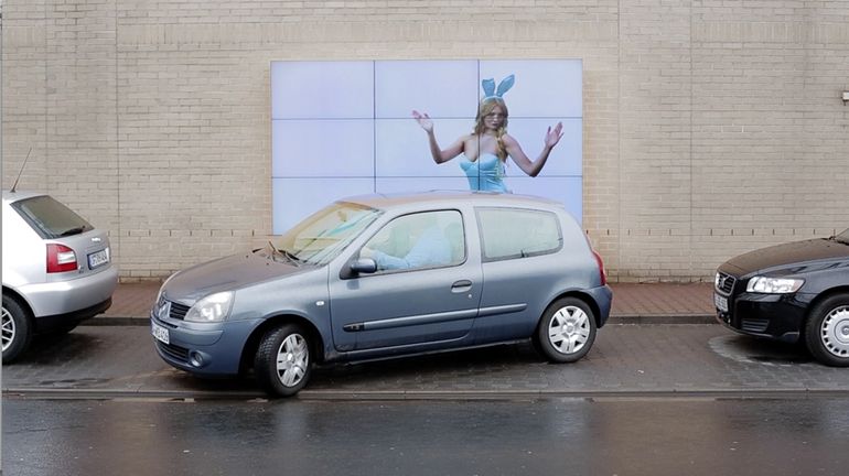 Fiat Parking Billboard Volkswagen - Cinema Pedestrian Detection Campaigns of the World®
