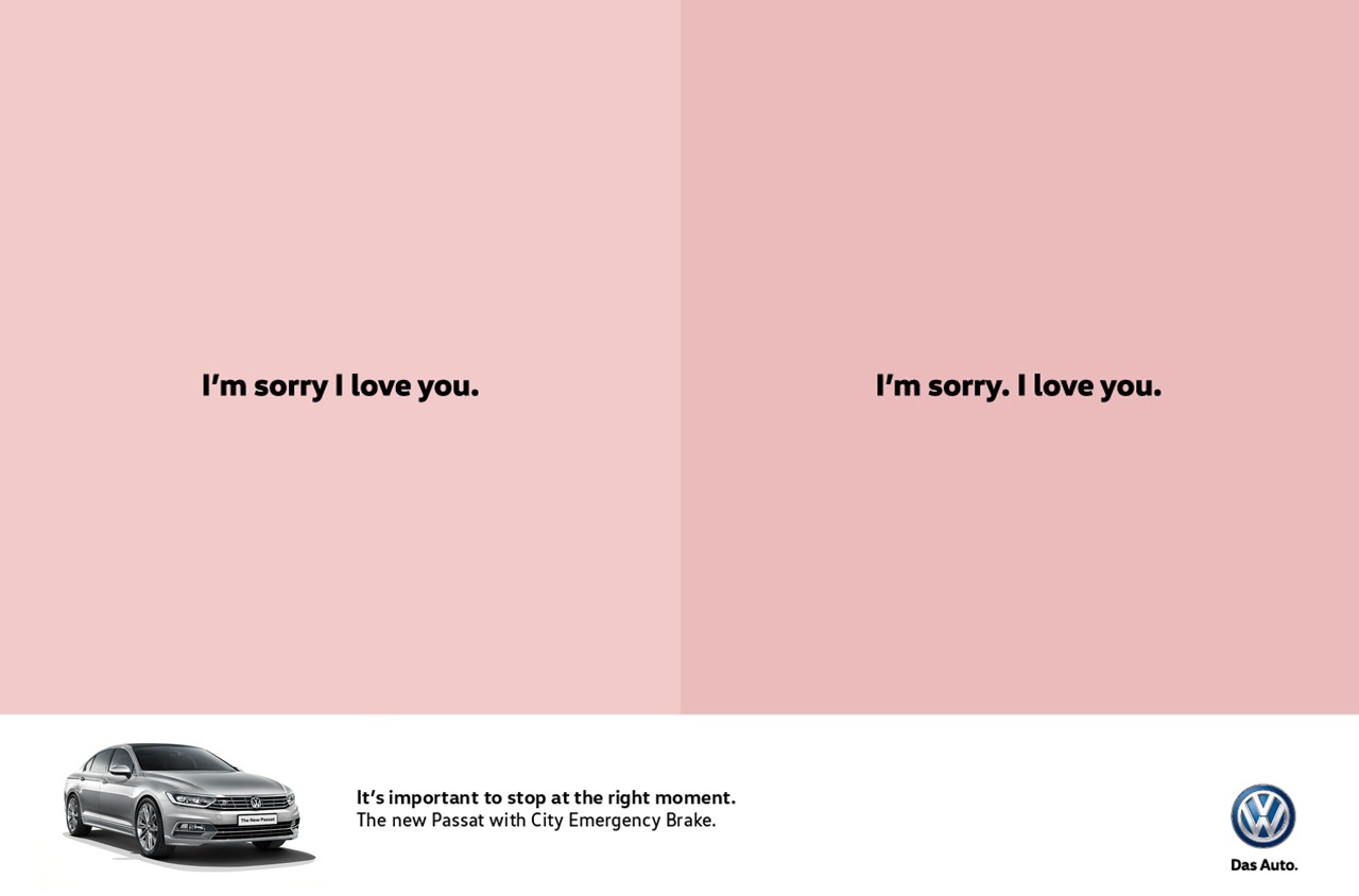 Volkswagen Passat - It's important to stop at the right moment. Campaigns of the World®