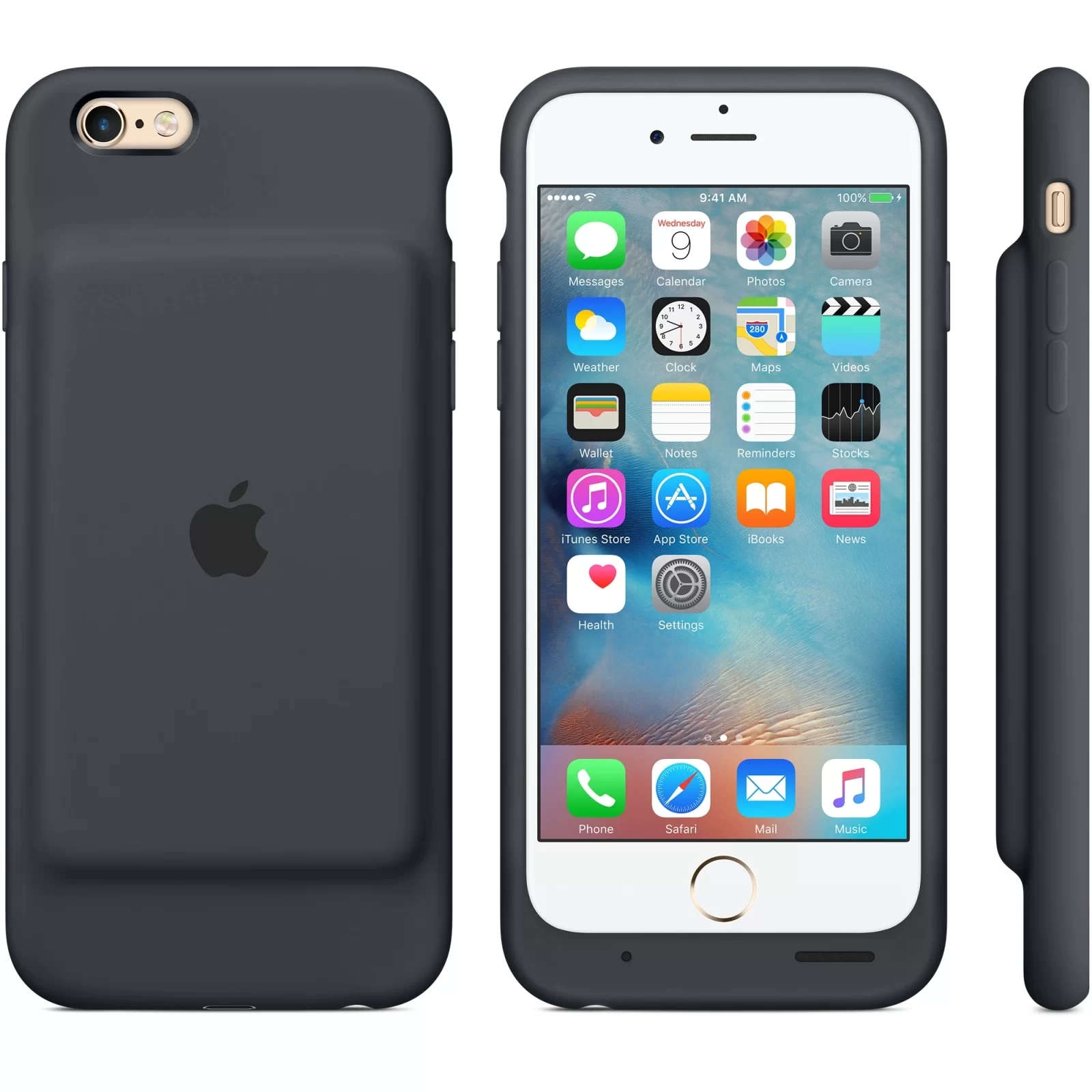 Apple smart battery case