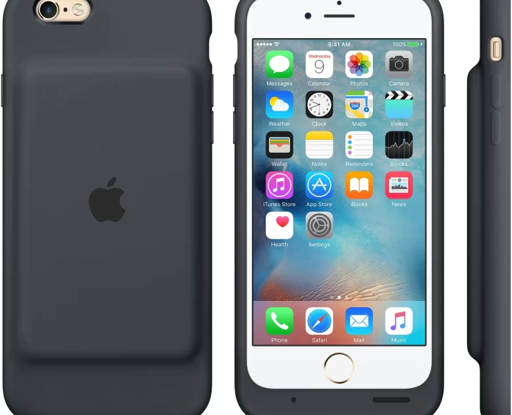 Apple smart battery case