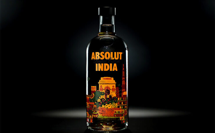 Absolute india bottle featured cotw