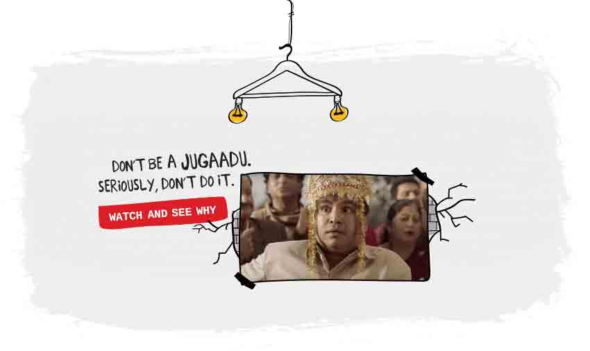 Give up on jugaad. Go #AntiJugaad with Sulekha Campaigns of the World®