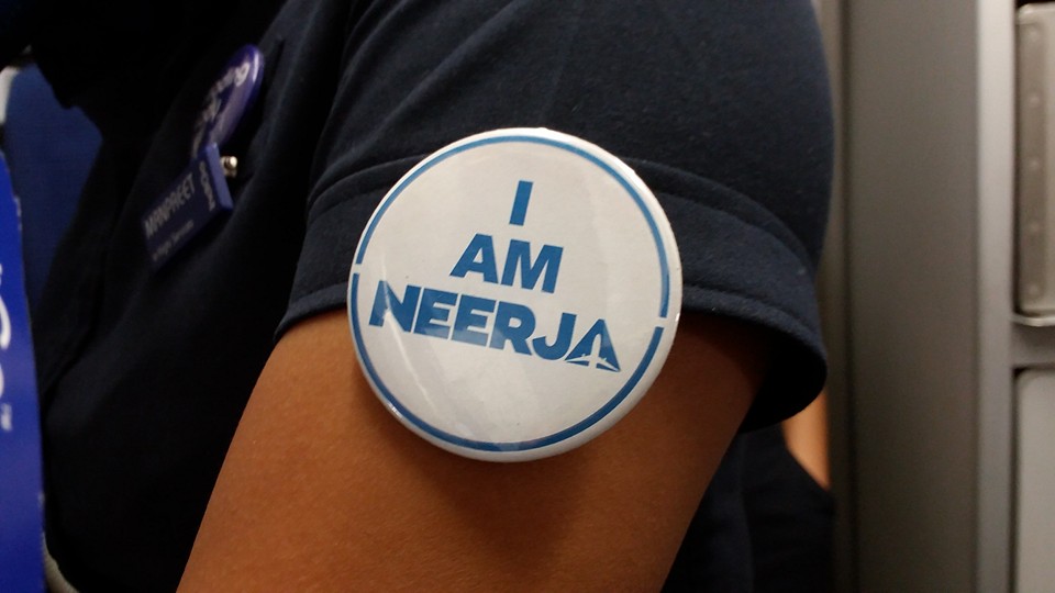 Indigo Staffers were seen sporting an “I am Neerja” badge across the country on Sunday No Squeak Broadcast Campaigns of the World®