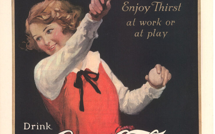 1923 Coke Slogan cotw
