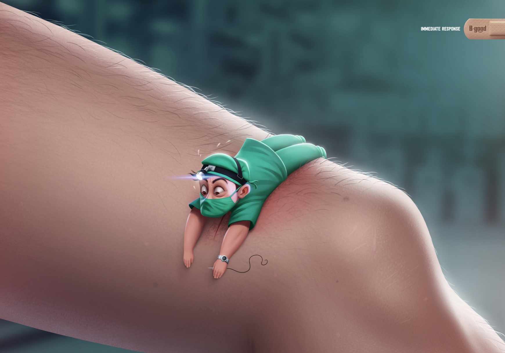 Creative ad for B-Good Plasters - Immediate response Campaigns of the World®