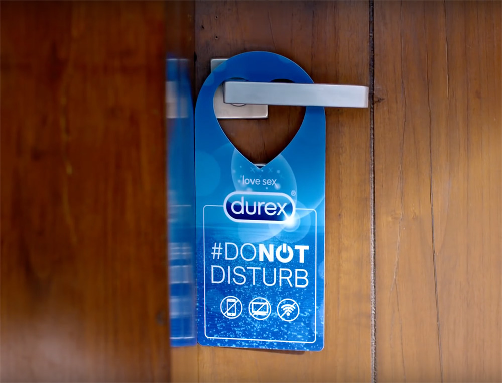 Durex #DoNotDisturb – A social experiment to reconnect and enjoy great holiday sex #DoNotDisturb Campaigns of the World®