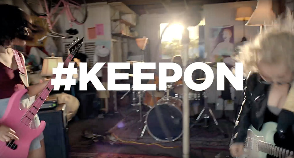 Dunkin' Donuts #KEEPON Anthem Campaigns of the World®
