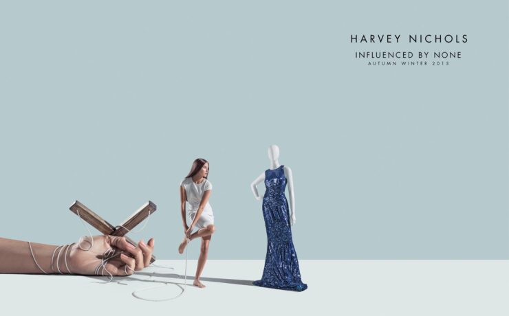 Harvey Nichols Influenced by None ad campaign 3 cotw