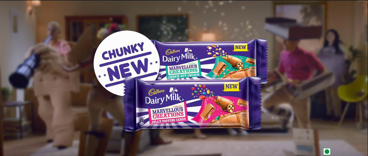 Party Never Stops with the new Cadbury Dairy Milk Marvellous Creations Levi's go forth Campaigns of the World®