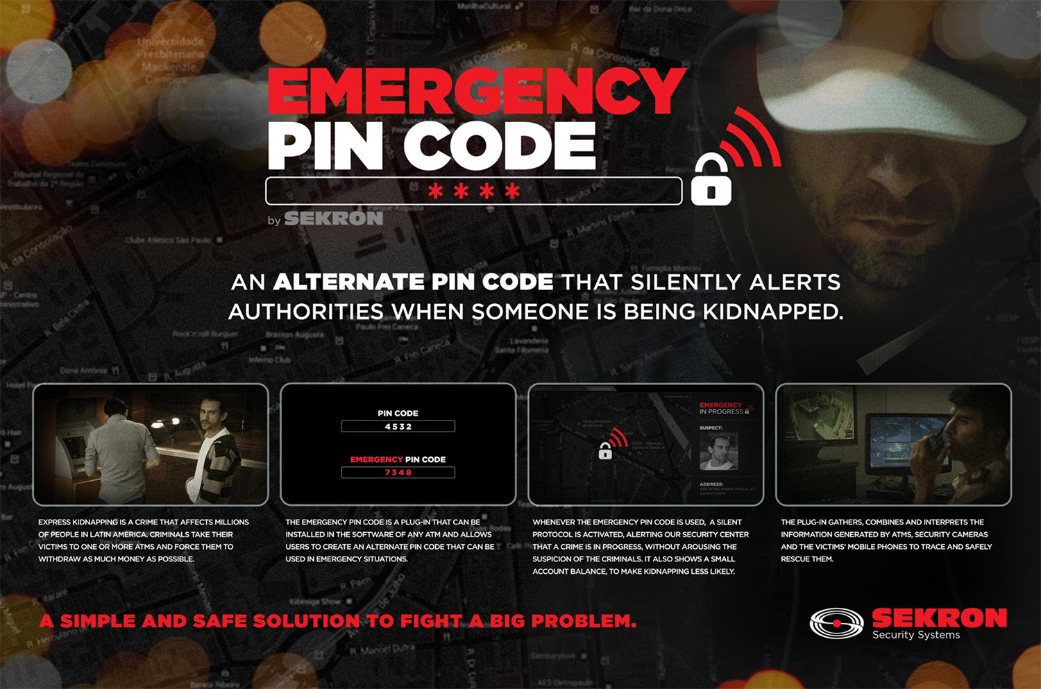 Emergency pin code by Sekron Security system