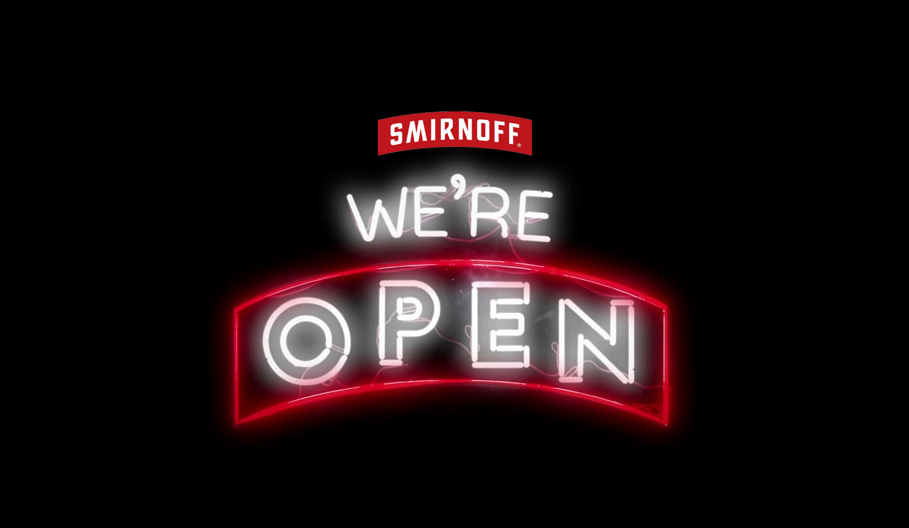 Smirnoff - We Are Open