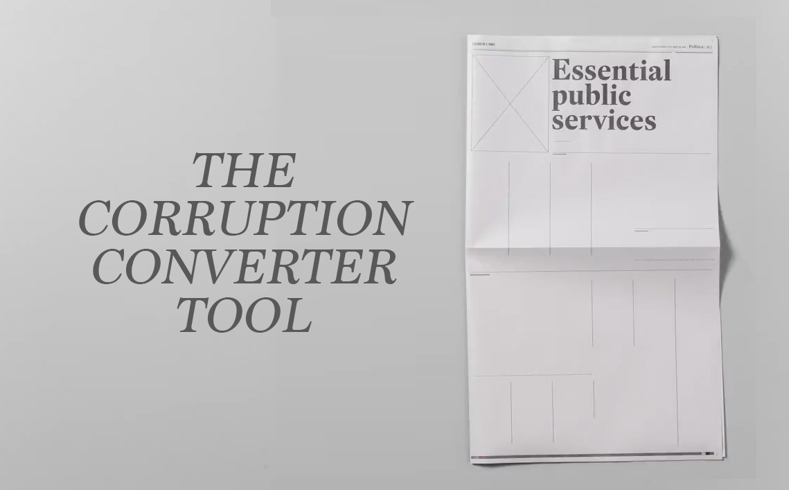 The Corruption Converter tool