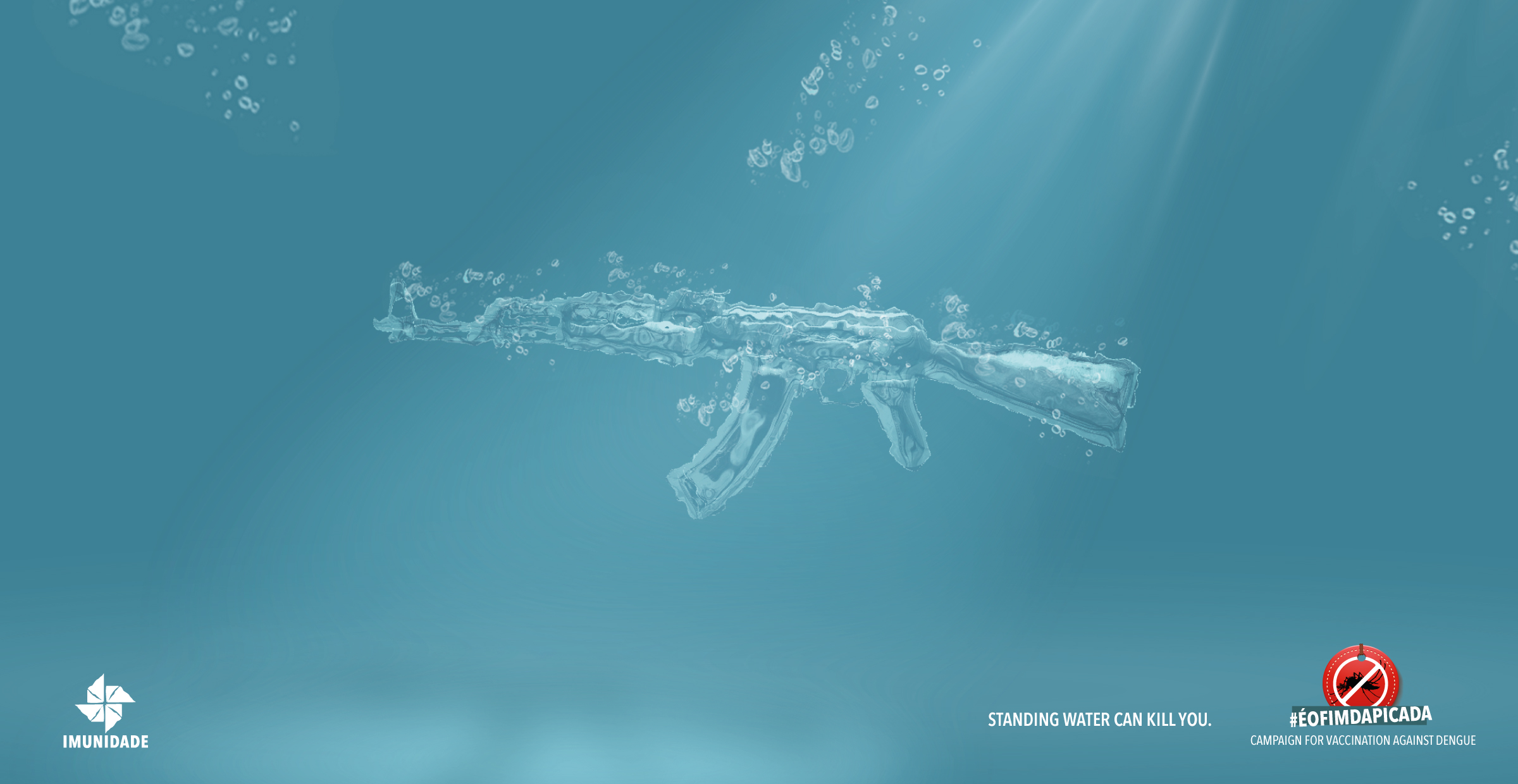 Imunidade - Standing Water Can Kill You | Print Campaign