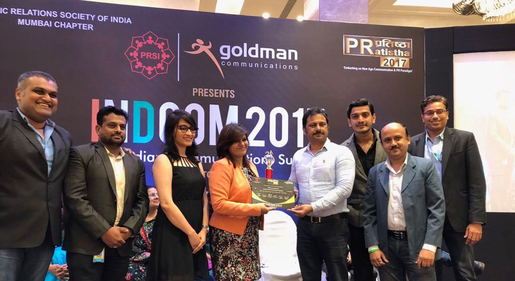 KPIT wins Best Event-led Communication Campaign Award at the Indian Communications Summit 2017