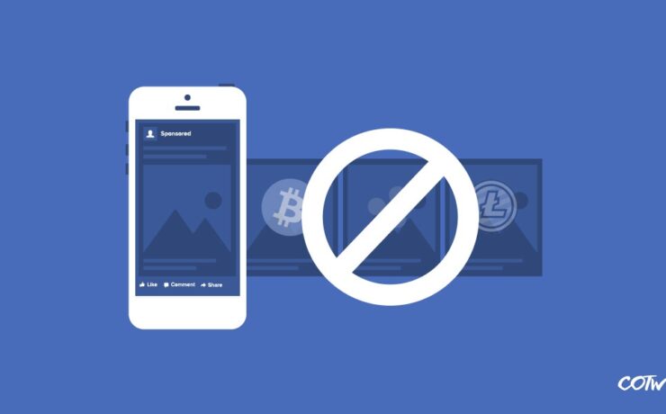 Cryptocurrency ads banned