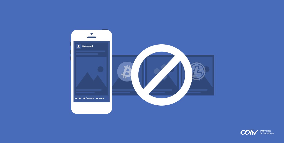 Cryptocurrency Ads banned