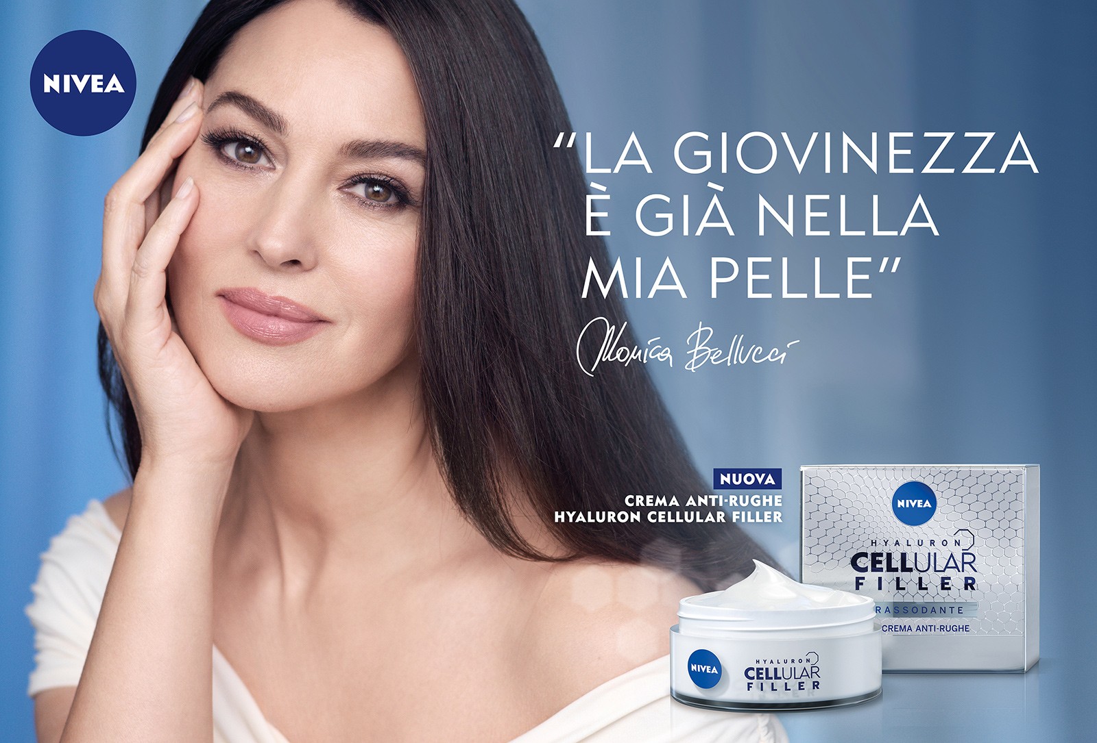 Fcb Milan And Nivea Present Beauty Without Age Starring Monica Bellucci