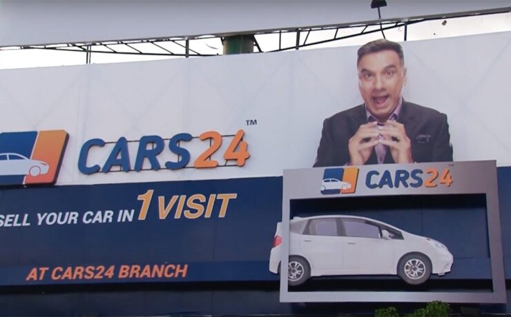 Cars24 ooh campaign