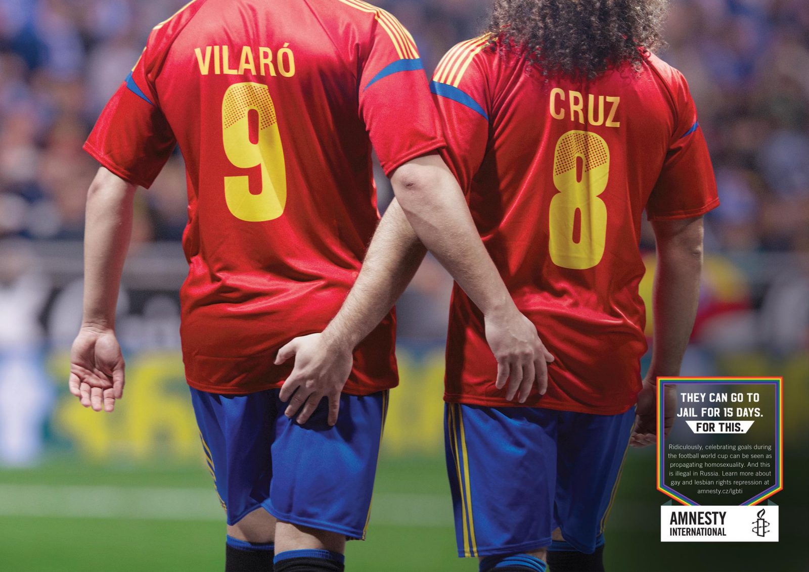 FIFA World Cup | Amnesty International Illegal Celebration
