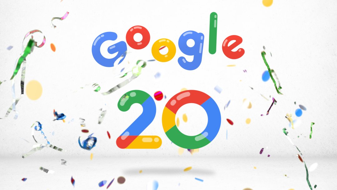 Google 20th Birthday #SearchIs20