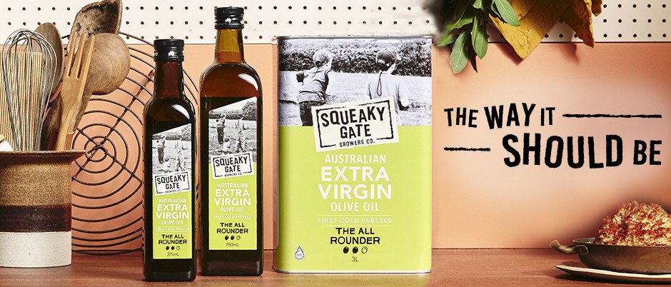 Squeaky Gate Olive Oil - The way it should be