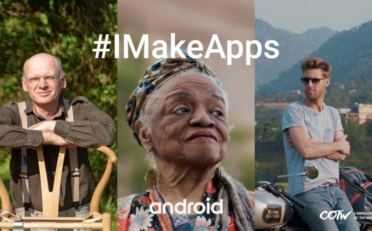 Google #imakeapps campaign