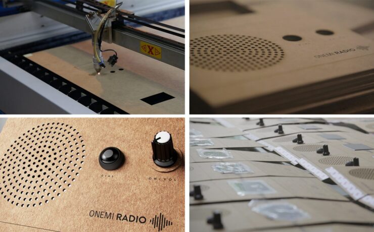 Onemi radio - an emergency radio receiver with photovoltaic cells