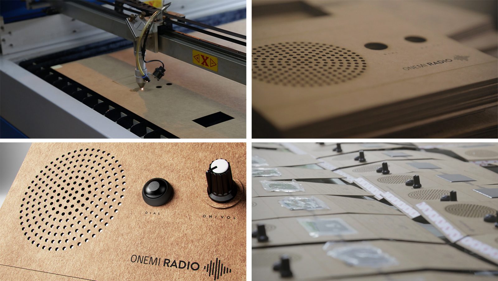 ONEMI Radio - An emergency radio receiver with photovoltaic cells