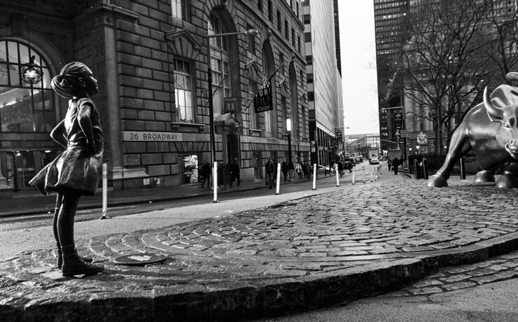 Fearless girl - international women's day