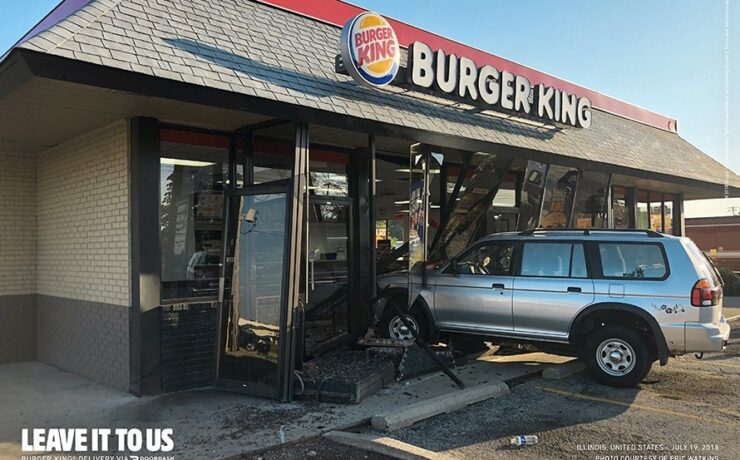 Leave it to us - burger king