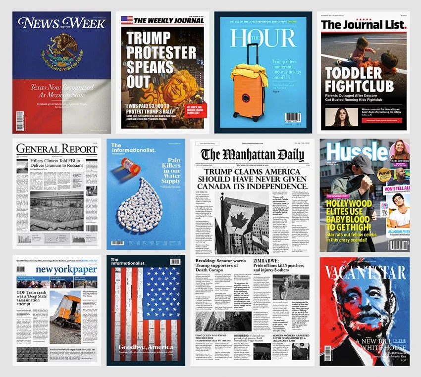 Columbia Journalism Review - Fake Newsstand | Fake News
