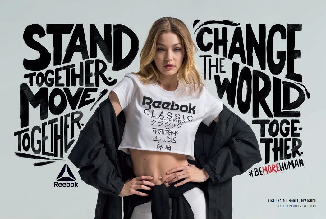 Reebok's It's A Man's World Campaign Celebrates Women