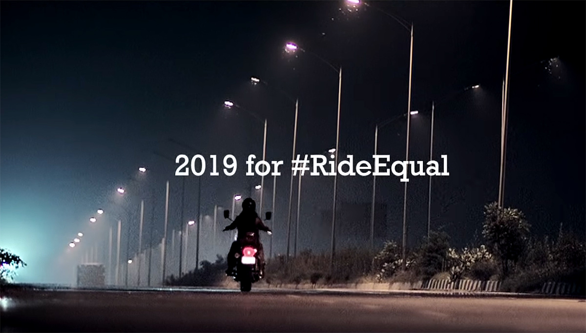 Ride Equal campaign by Bajaj Avenger