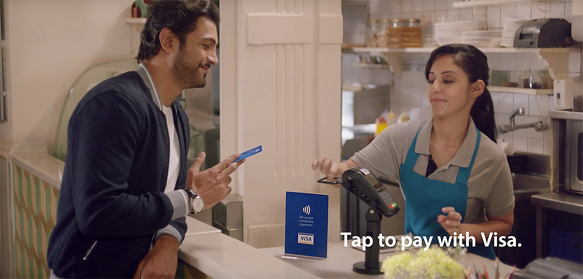 Contactless Visa Card | Tap to pay with Visa. Just like that