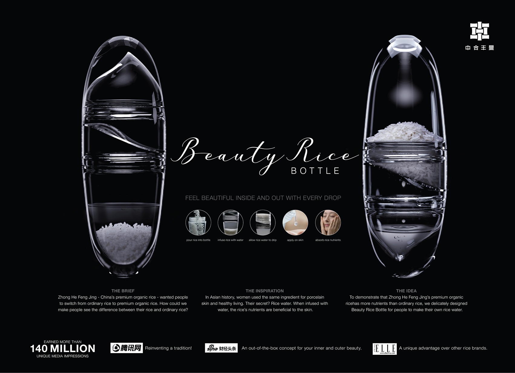 Zhong He Feng Jing - Beauty Rice Bottle
