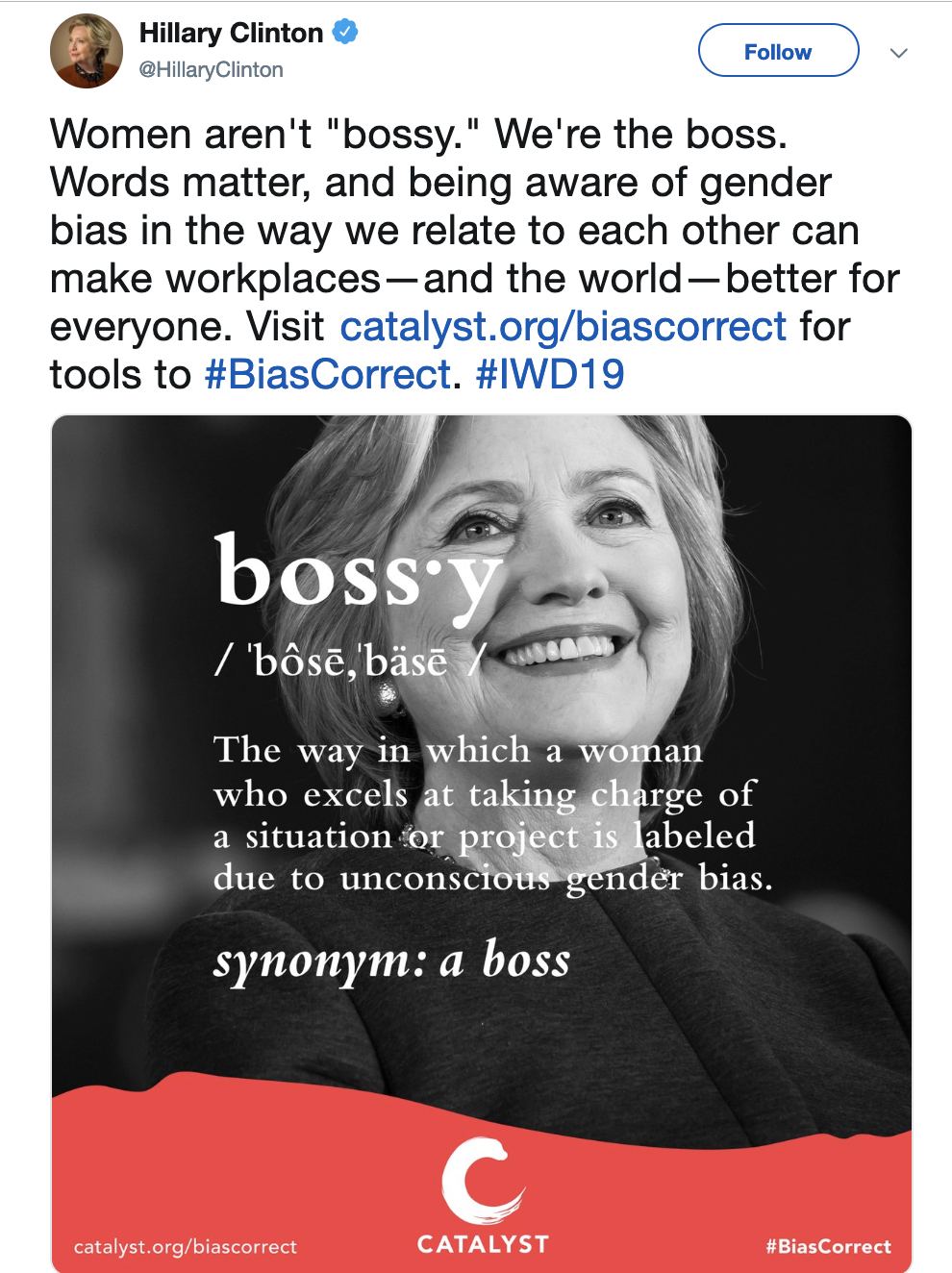 Catalyst #BiasCorrect by Burns Group