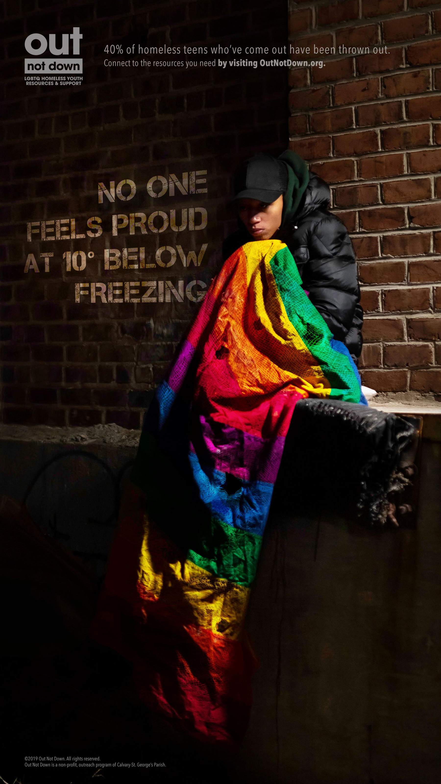 Out Not Down - The Thrown Out Flag | LGBTQ community