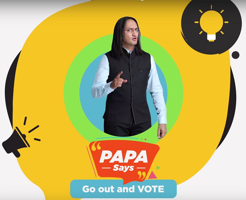 Papa CJ & White Rivers Media launches a unique campaign urging people to #GoOutAndVote