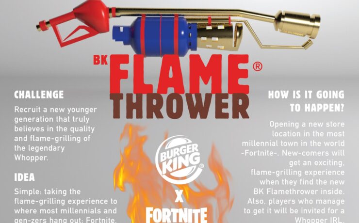 Burger King BK Flamethrower by Miami Ad School