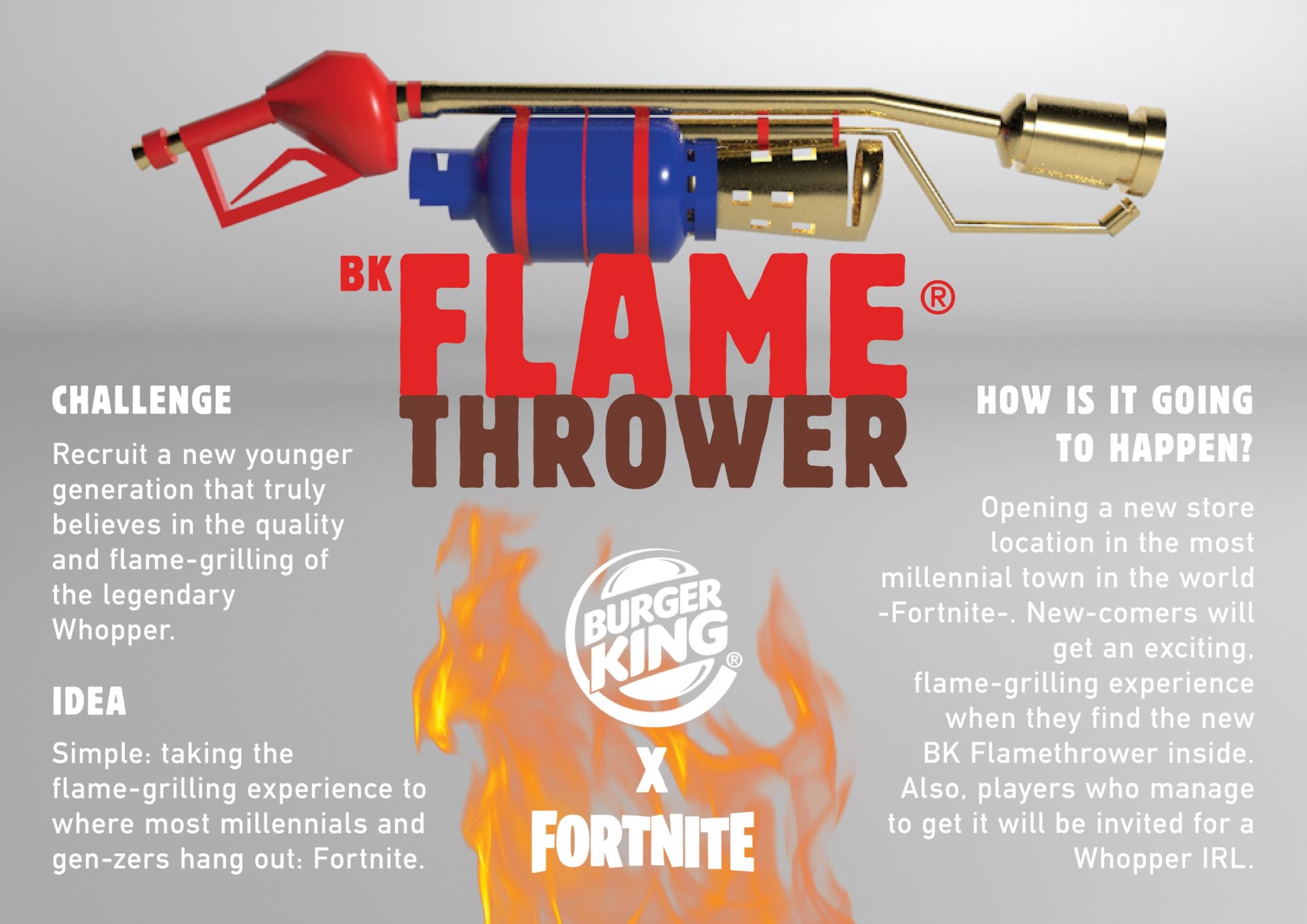 Burger King BK Flamethrower by Miami Ad School