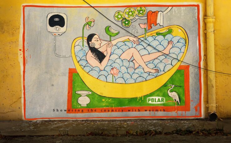 Polar Geyser rural art form